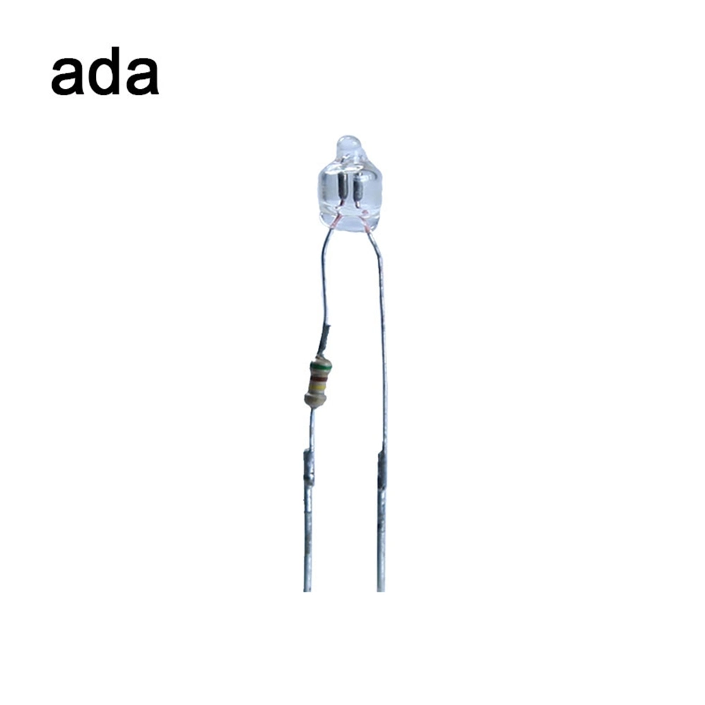 Different Size Neon Lamp Butt Welded with Resistor